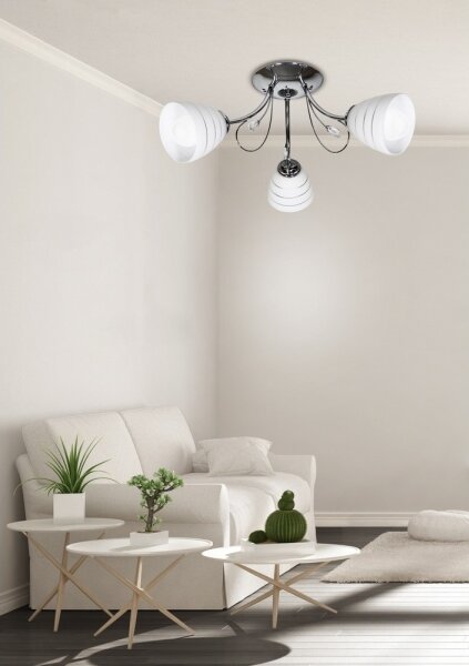 Lampadario a plafone SIMPLI 3xE27/40W/230V