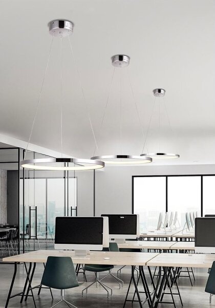 Lampadario LED a sospensione con filo LUNE LED/25W/230V