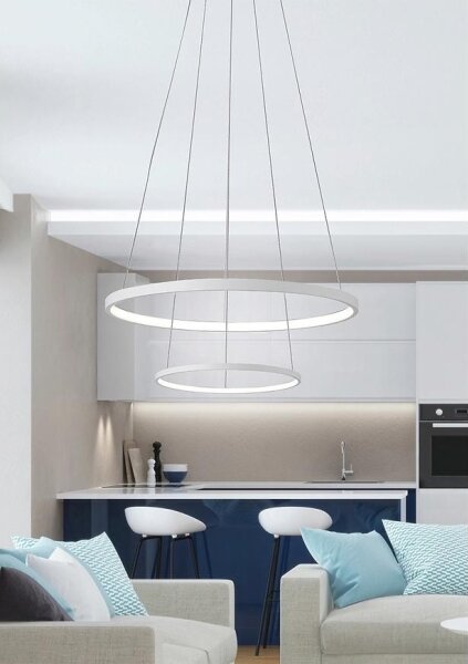Lampadario LED a sospensione con filo LUNE LED/40W/230V