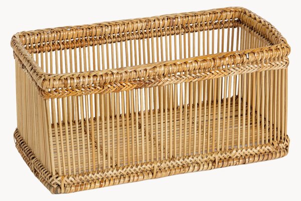 Cesto portaoggetti in rattan fatto a mano Bamb
