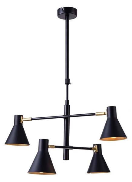 Lampadario a sospensione con supporto rigido LESS 4xE14/40W/230V