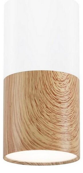Plafoniera TUBA 1xGU10/50W/230V bianco