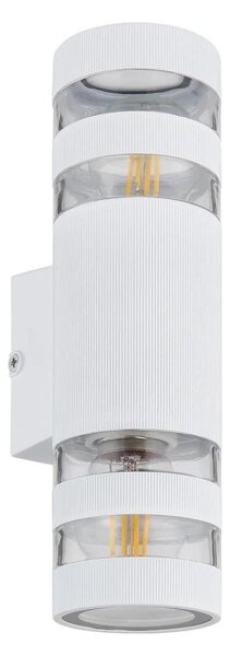 Globo 78260W - Lampada da parete HAYES 2xE27/10W/230V bianca
