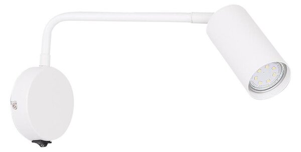 Lampada da parete TINA 1xGU10/15W/230V bianca