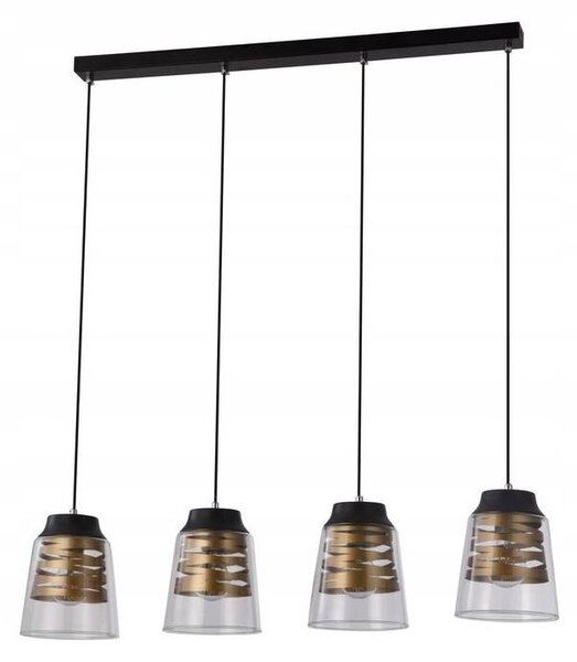 Lampadario fisso FRESNO 4xE27/60W/230V