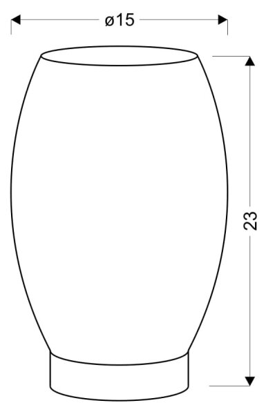 Lampada da tavolo Venus 1xE27/60W/230V nero/oro