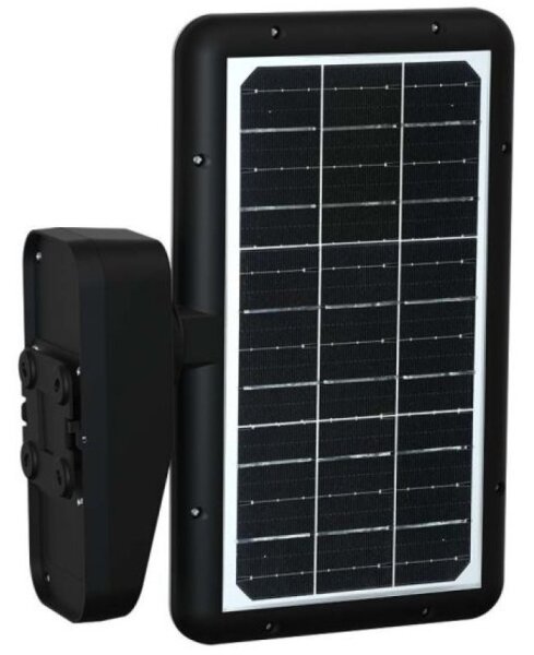 Lampada solare da parete LED con sensore 15W 3,2V 4000K/6000K IP65 nera