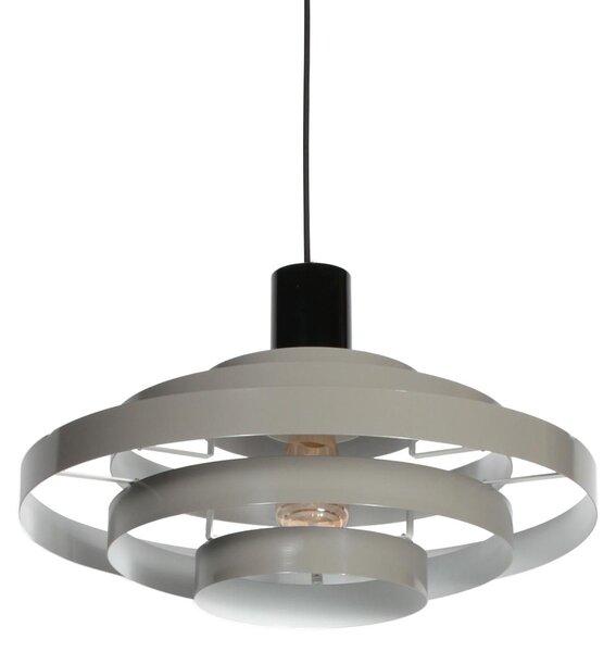 Steinhauer - lampada a sospensione - grigio - metallo - Ø 50cm - E27 - 4217GR