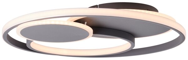 Brilliant - Plafoniera LED dimmerabile RUNDA LED/50W/230V 3000-6500K nero + +TC