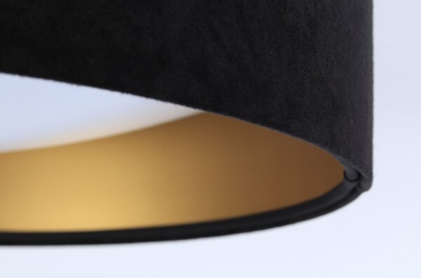 Plafoniera LED GALAXY LED/24W/230V nero/oro