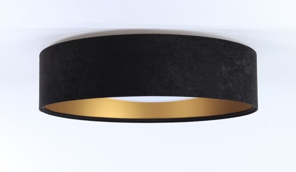 Plafoniera LED GALAXY LED/24W/230V nero/oro