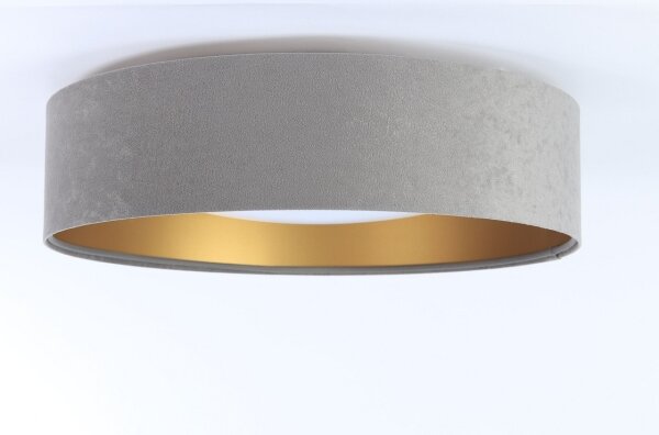 Plafoniera LED GALAXY LED/24W/230V grigio/oro