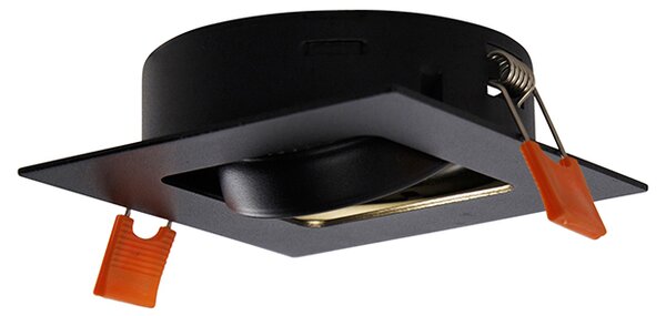 Faretto da incasso moderno Smart nero incl. WiFi GU10 - Artemis