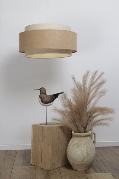 Lampadario a sospensione con filo DOBLO 1xE27/60W/230V beige/color crema