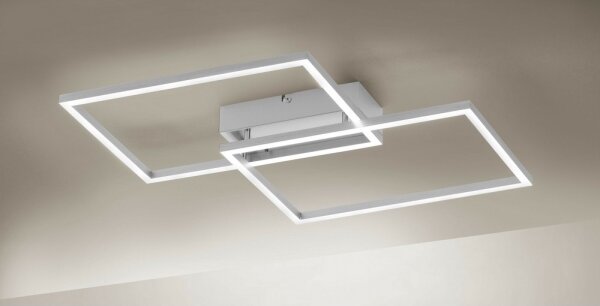 Leuchten Direkt 14018-55 - Lampadario a plafone LED dimmerabile IVEN 2xLED/15W/230V