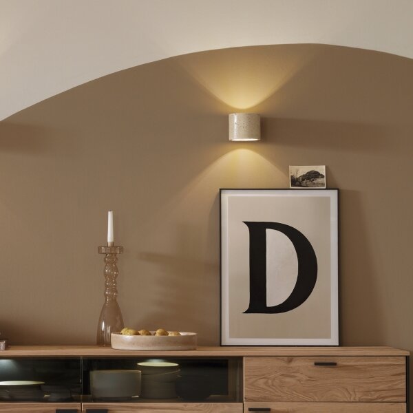 Schöner Wohnen 12542-42 - Lampada da parete TRAVENTA 1xG9/10W/230V in cemento