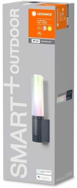 Ledvance - Applique LED RGB per esterno SMART+ FLARE LED/7.5W/230V IP44 Wi-Fi