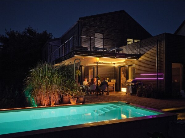 Osram - Striscia LED RGB+TW dimmerabile per esterni SMART+ FLEX 5m LED/11W/230V 2000-6500K IP65