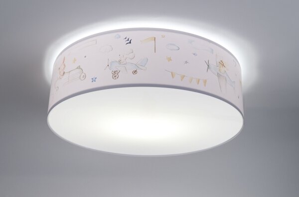 Plafoniera per bambini SWEET DREAMS 2xE27/60W/230V diametro 40 cm