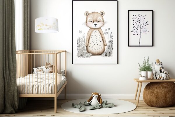 Lampadario a sospensione per bambini SWEET DREAMS 1xE27/60W/230V diametro 30 cm
