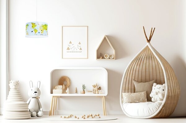 Lampadario a sospensione per bambini SWEET DREAMS 1xE27/60W/230V diametro 30 cm