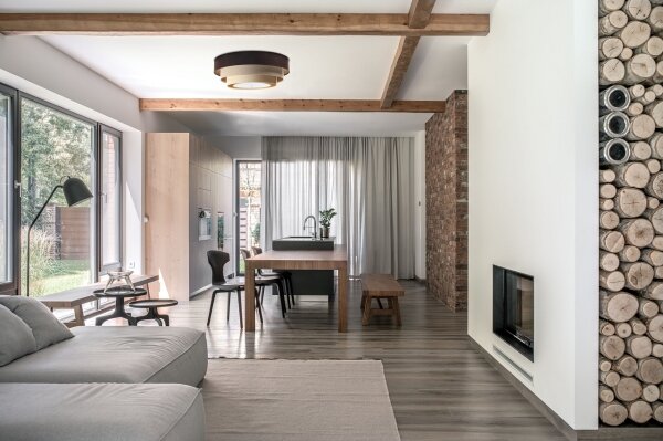 Plafoniera TRINITI 2xE27/60W/230V marrone/beige/oro