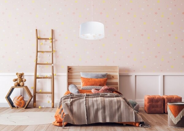 Lampadario a sospensione per bambini SWEET DREAMS 1xE27/60W/230V diametro 30 cm
