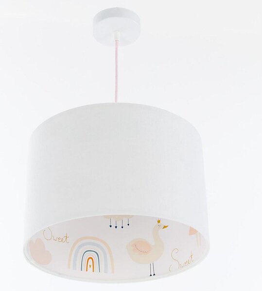 Lampadario a sospensione per bambini SWEET DREAMS 1xE27/60W/230V diametro 30 cm