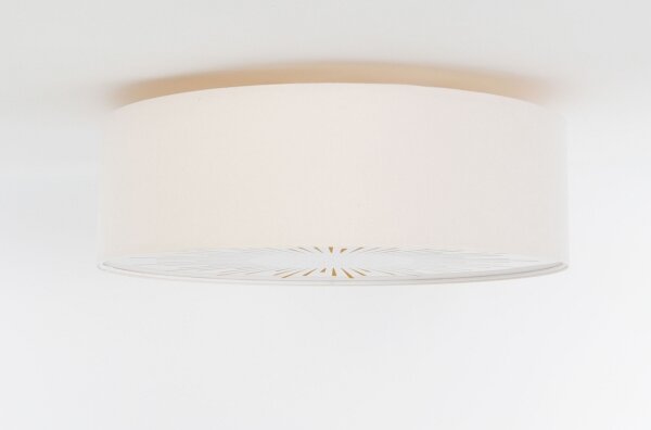 Plafoniera RAYS 2xE27/60W/230V diametro 60 cm bianco