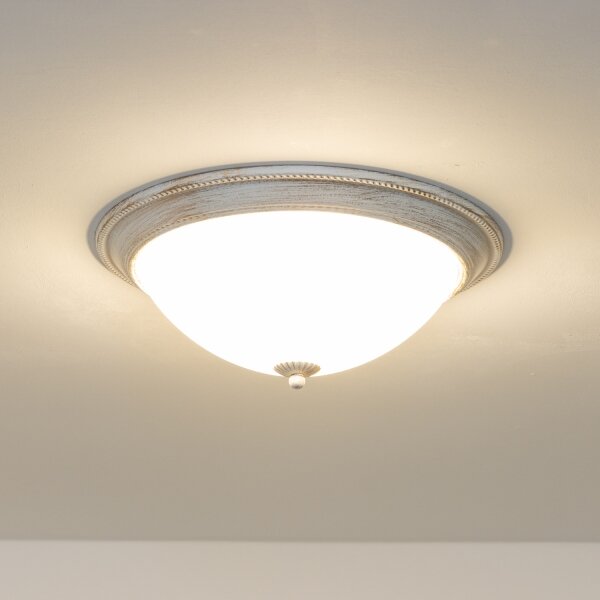Brilagi - Plafoniera CLASSIC 3xE27/60W/230V color crema/patina