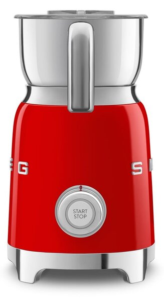 Frullino elettrico rosso per il latte Retro Style - SMEG