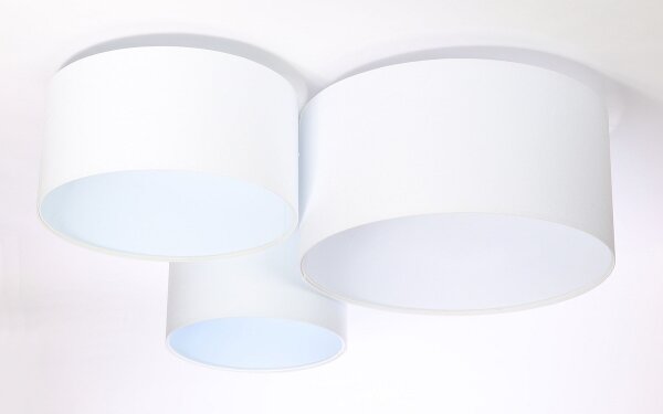 Plafoniera SPACE 3xE27/60W/230V bianco