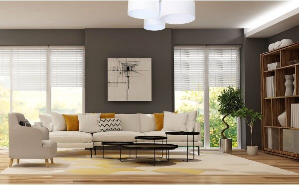 Plafoniera SPACE 3xE27/60W/230V bianco