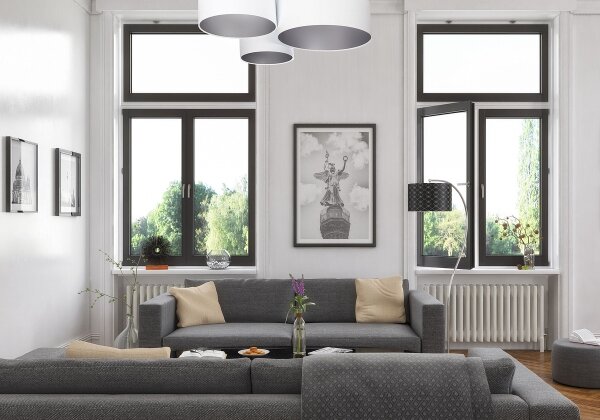 Plafoniera SPACE 3xE27/60W/230V bianco/argento