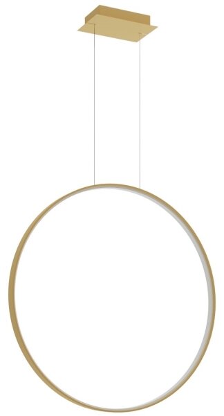 Thoro TH.175 - Lampadario LED a sospensione con filo RIO LED/50W/230V CRI90 3000K diametro 78 cm oro
