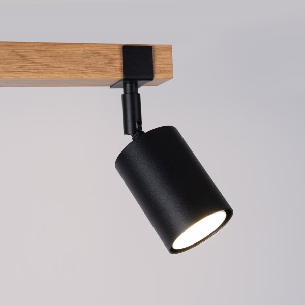 Sollux SL.1344 - Faretto FAGER 2xGU10/10W/230V nero
