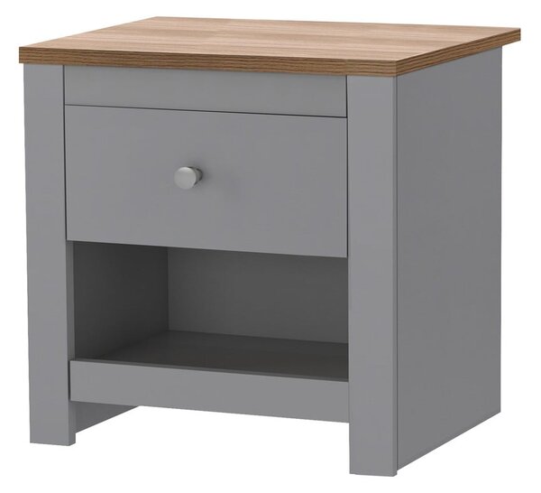 Comodino grigio Emerald - Støraa