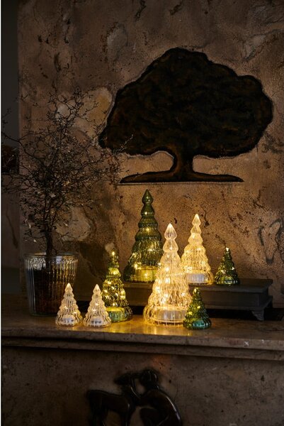 Decorazione luminosa verde ø 10 cm Lucy - Sirius