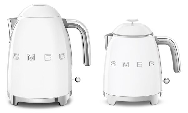 Bollitore bianco in acciaio inox 800 ml Retro Style - SMEG