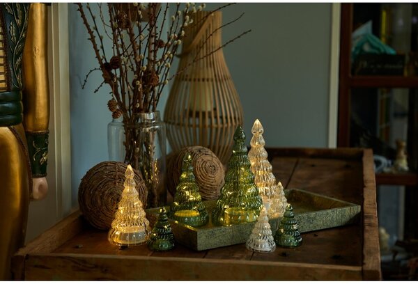 Decorazione luminosa verde ø 10 cm Lucy - Sirius