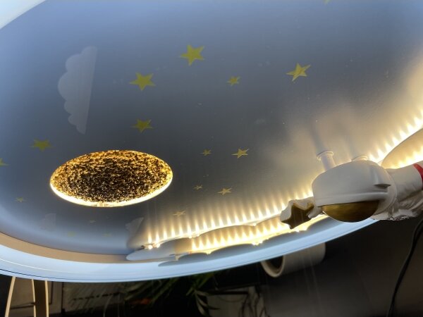 Brilagi - LED dimmerabile. Plafoniera per bambini LED/42W/230V 3000/5700K astronaut