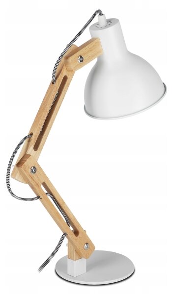 Lampada da tavolo 1xE27/40W/230V bianca