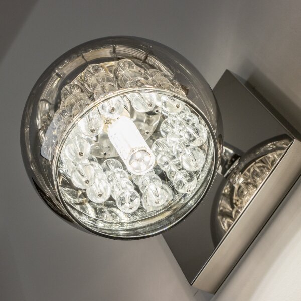 Brilagi - LED Applique di cristallo JEWEL 1xG9/42W/230V