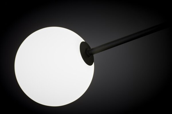 Jupiter 1998 - Lampadario a sospensione con supporto rigido MOKA 4xGU10/10W/230V + 4xG9/10W/230V nero/bianco