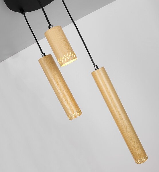 Lampadario su filo TUBO 3xGU10/25W/230V