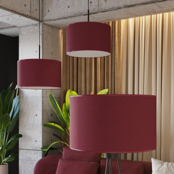 Sollux SL.1856 - Lampada da terra NEVIA 1xE27/15W/230V rossa