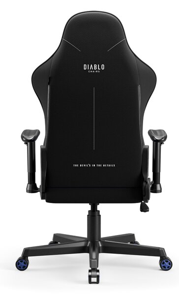 Poltrona da gaming in tessuto blu navy Diablo X-Starter