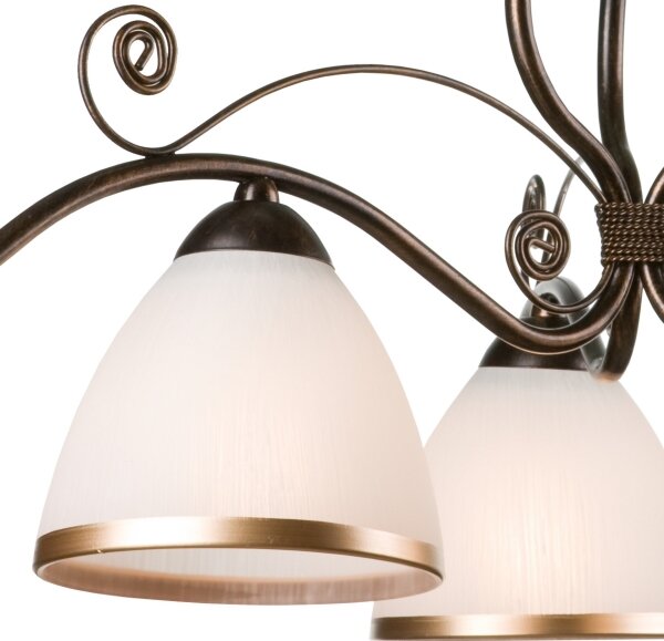 Lampadario a sospensione con catena RETRO II 3xE27/60W/230V