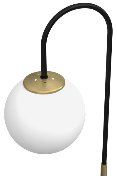 Lampada da tavolo CAMBRIDGE 1xE14/60W/230V nero/ottone