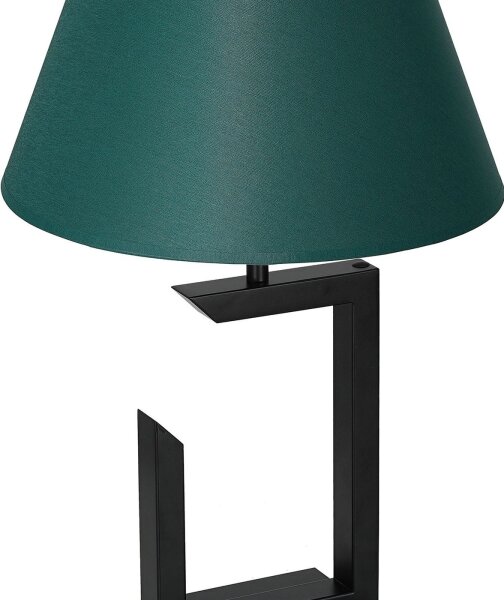 Lampada da tavolo 1xE27/60W/230V 45 cm verde/oro
